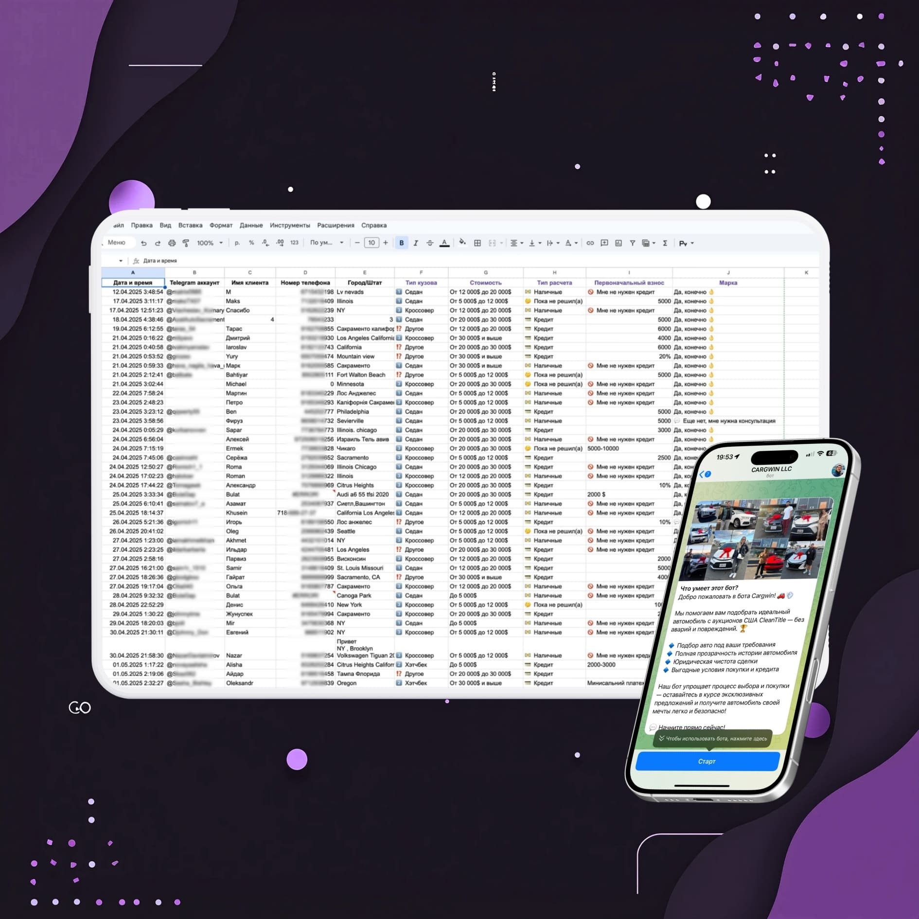Как Telegram-бот заменил менеджеров и увеличил поток заявок в автоподборе и выкупе авто
